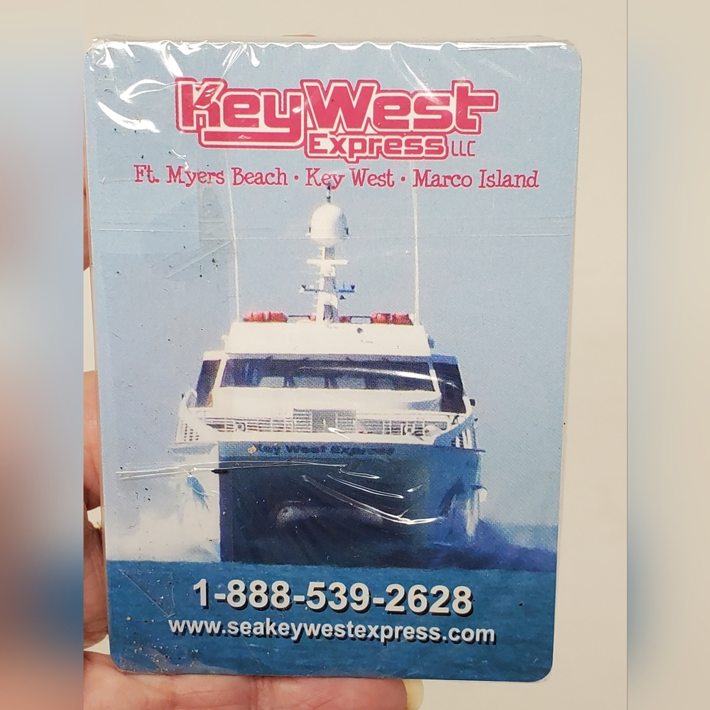 Key West Express Playing Cards Unopen.